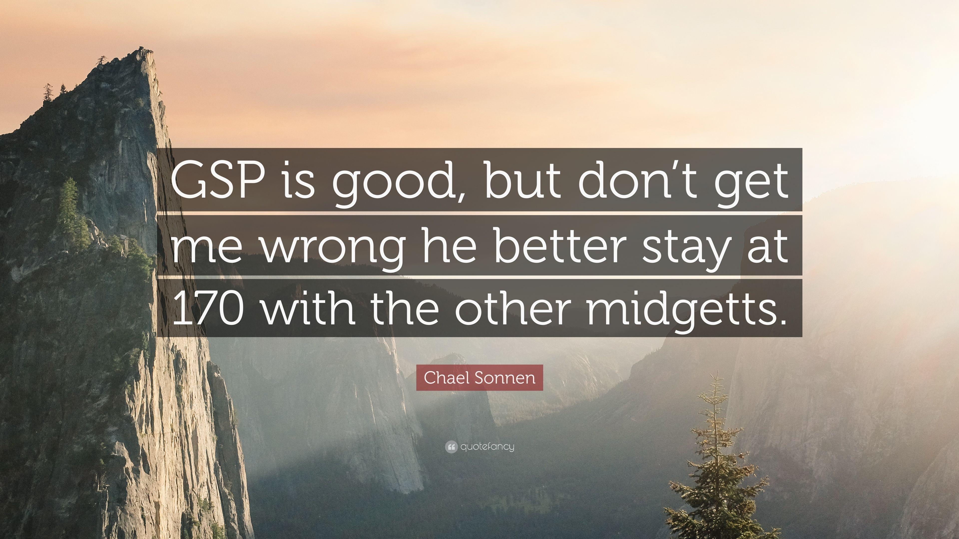 3840x2160 Chael Sonnen Quote: “GSP is good, but don't get me wrong he better, Desktop