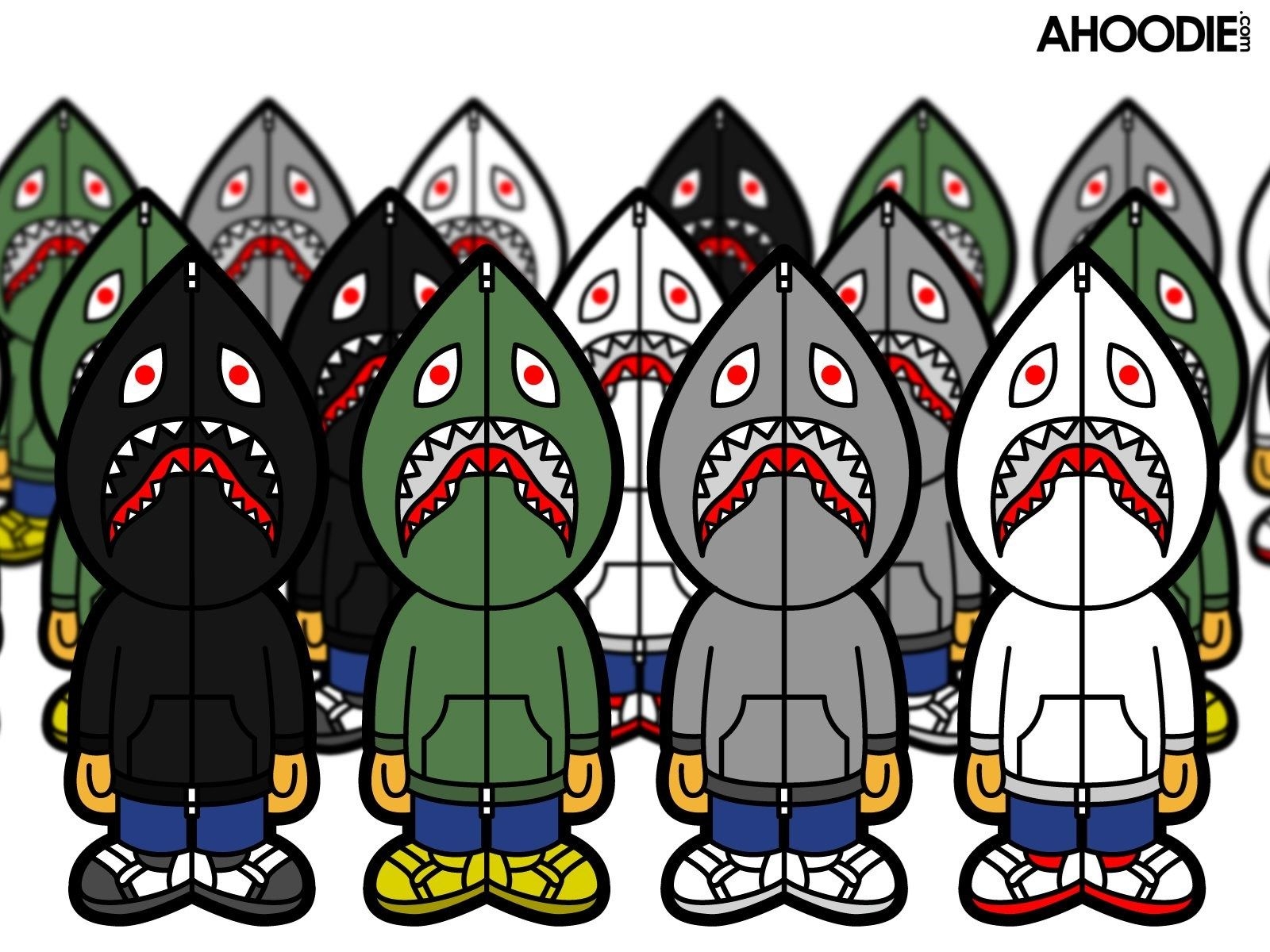 1600x1200 Jestingstock.com Bape Shark Wallpaper HD Desktop Background, Desktop