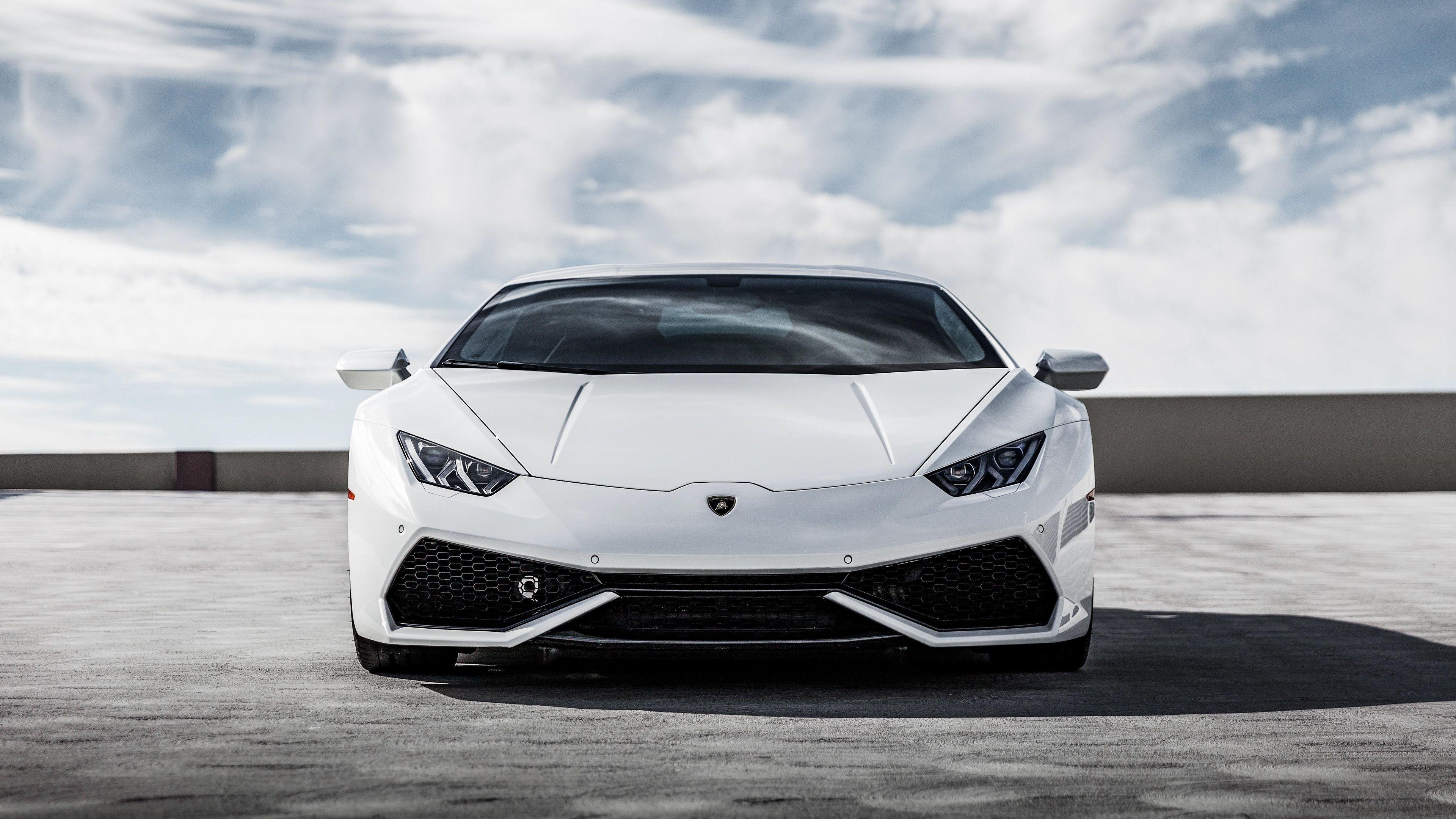 3840x2160 White Lamborghini Huracan 4k Front Lamborghini Wallpaper, Lamborghini Huracan Wallpaper, Hd Wallpa. White Lamborghini, Lamborghini Huracan, Lamborghini Gallardo, Desktop