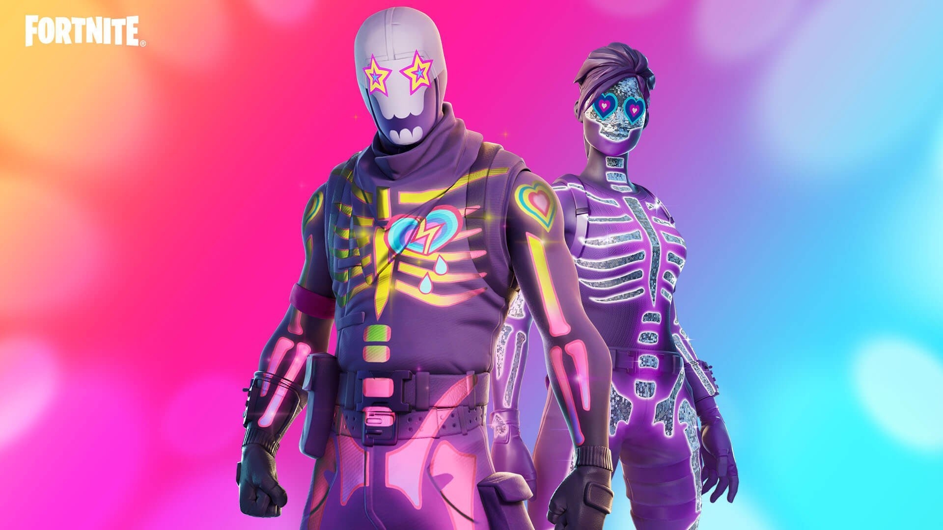 1920x1080 Sparkle Skull Fortnite wallpaper, Desktop