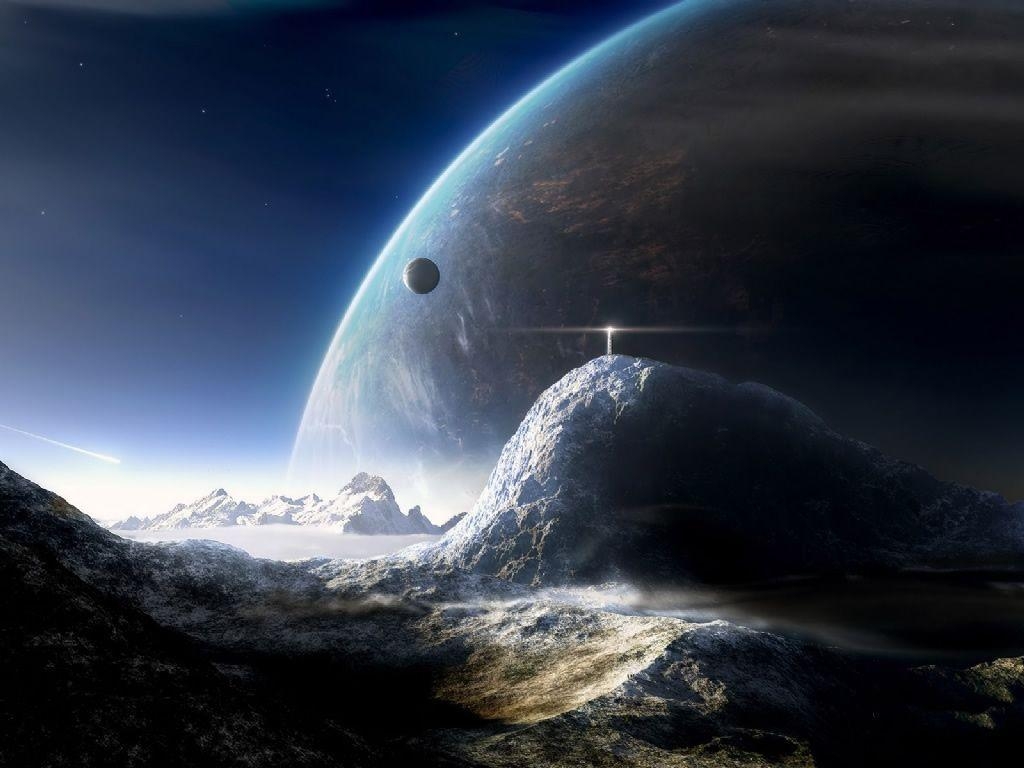 1030x770 3D Planets Wallpaper, Desktop