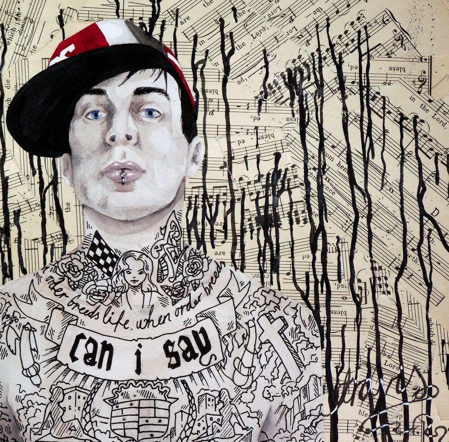 900x890 Travis Barker By Happy Smiley Robot, Desktop