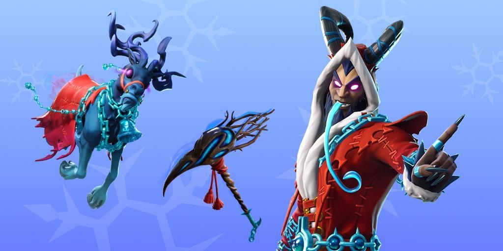 1030x520 Krampus Fortnite wallpaper, Desktop