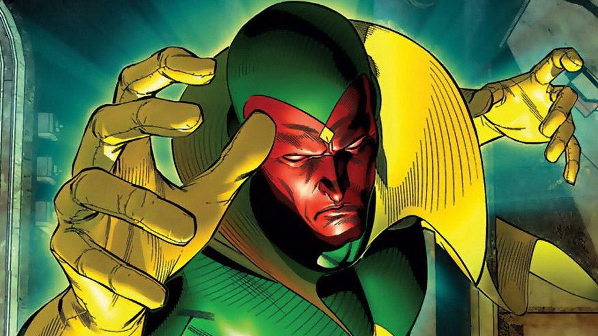 1920x1080 Simply: Avengers Marvel Comics The Vision Comics, Desktop