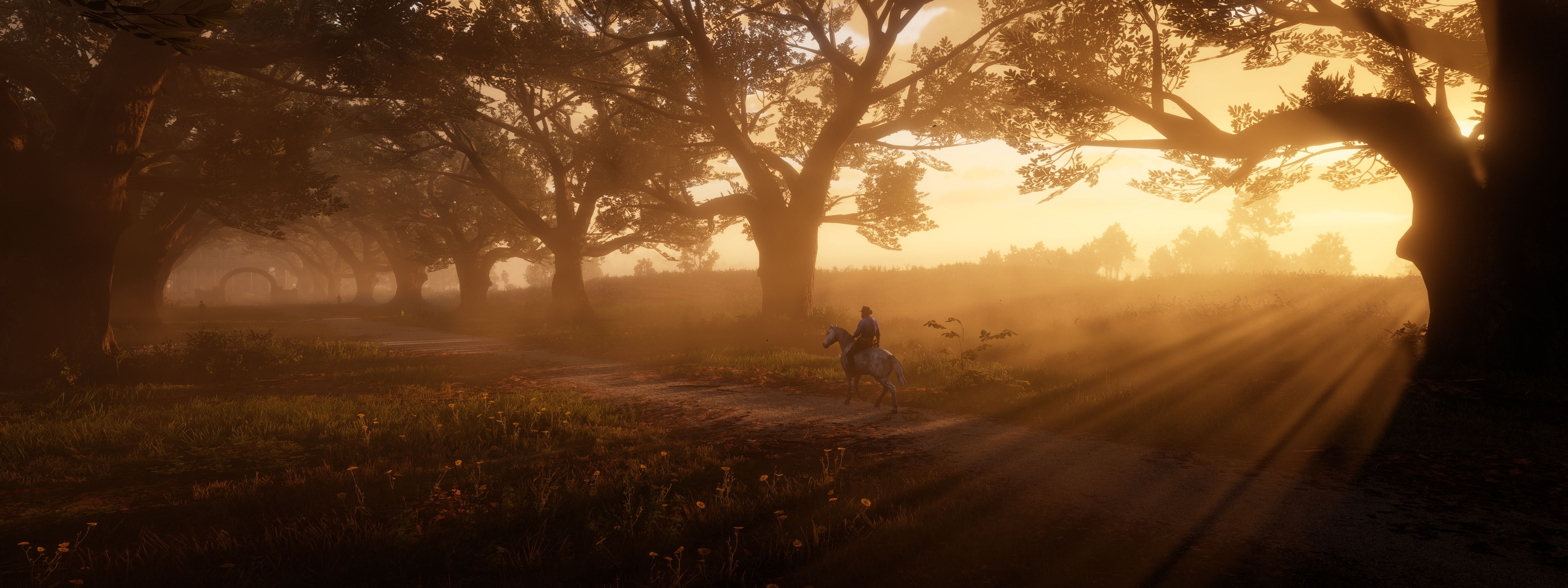 5600x2100 Wallpaper 4k Red Dead Redemption 2 The Path Red Dead Redemption 2 The Path 4k wallpaper, Red Dead Redemption 2 The Path wallpaper, Dual Screen