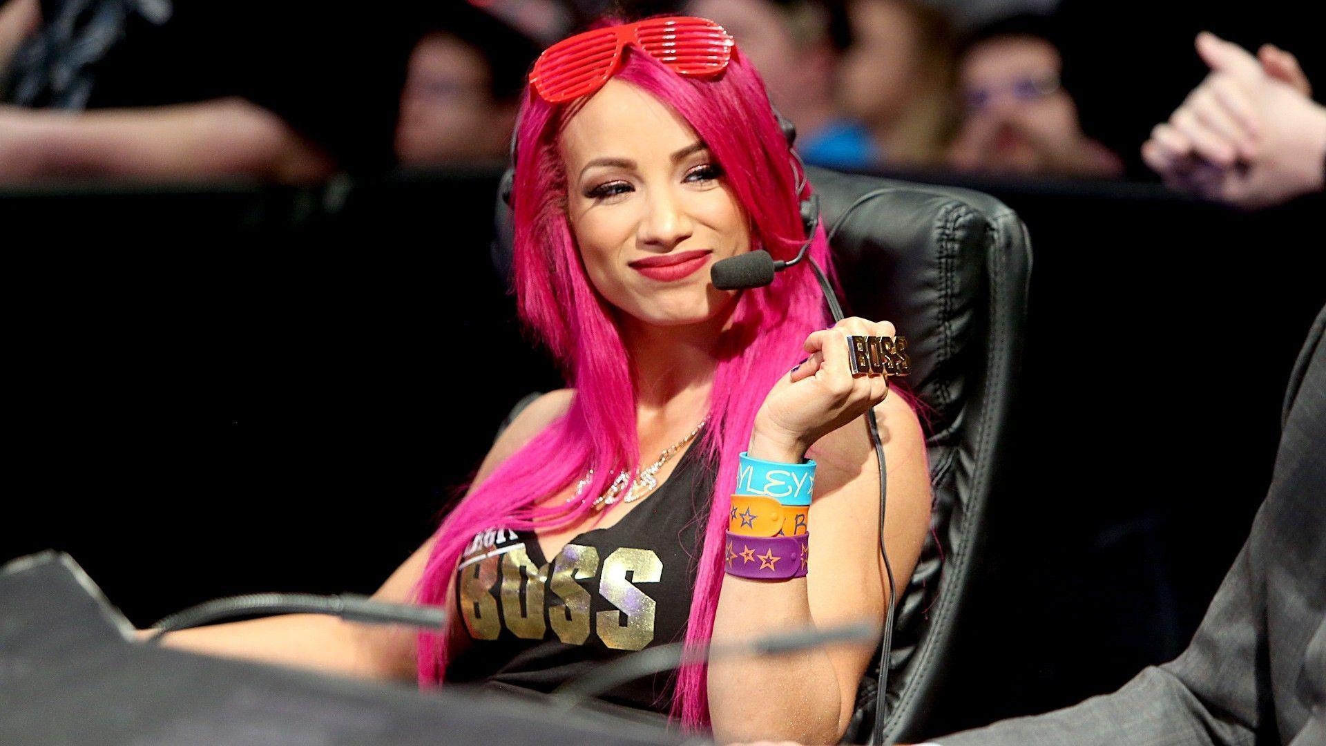 1920x1080 dyed hair, #purple hair, #WWE, #wrestling, #Sasha Banks, Desktop