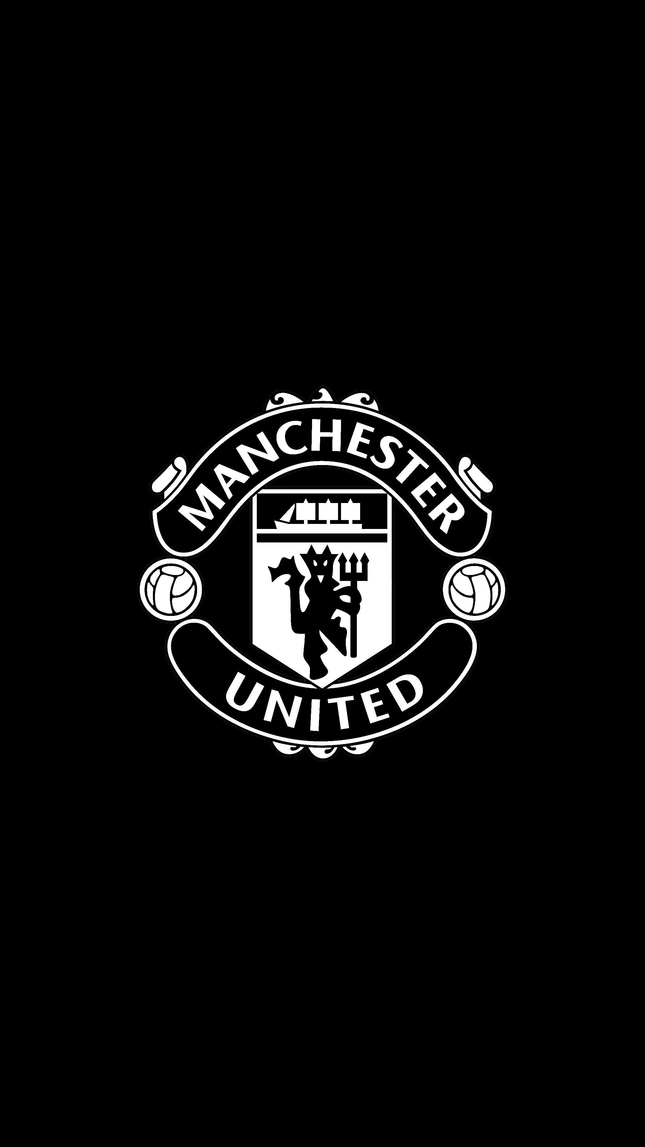 2160x3840 Manchester United Wallpaper Black, Phone