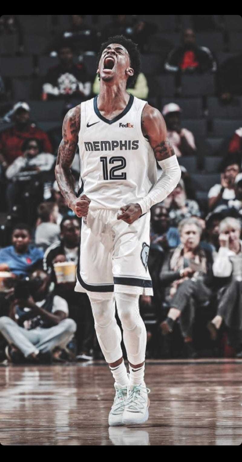 800x1530 Ja Morant Background, Phone