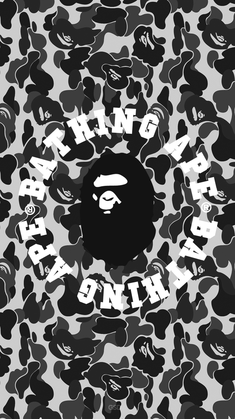 750x1340 grvyscvledesigns.tumblr.com, BAPE iPhone Wallpaper #GSD, Phone