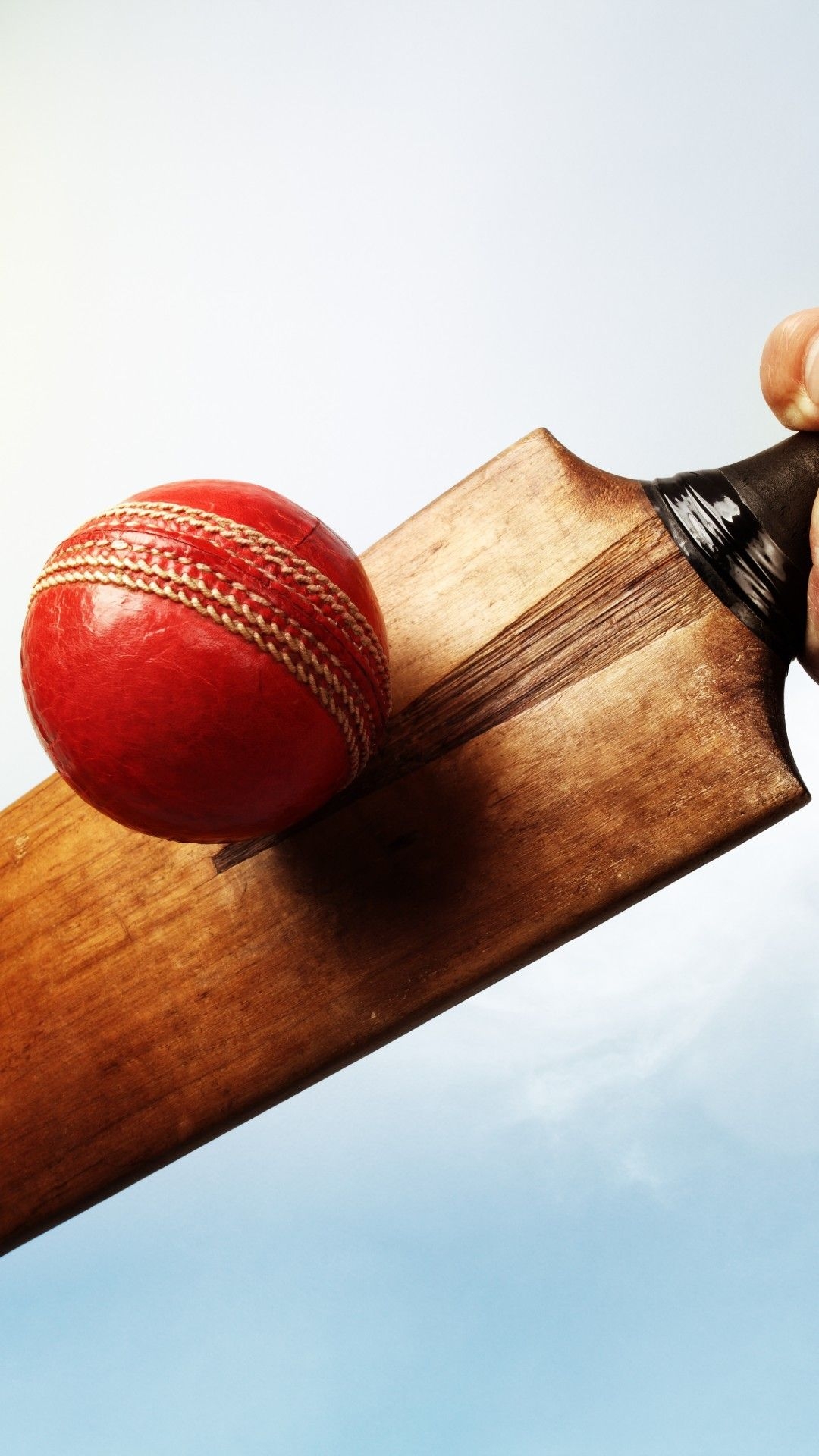 1080x1920 Wallpaper Cricket ball, Cork ball, Cricket bat, HD, 5K, Sports, Phone