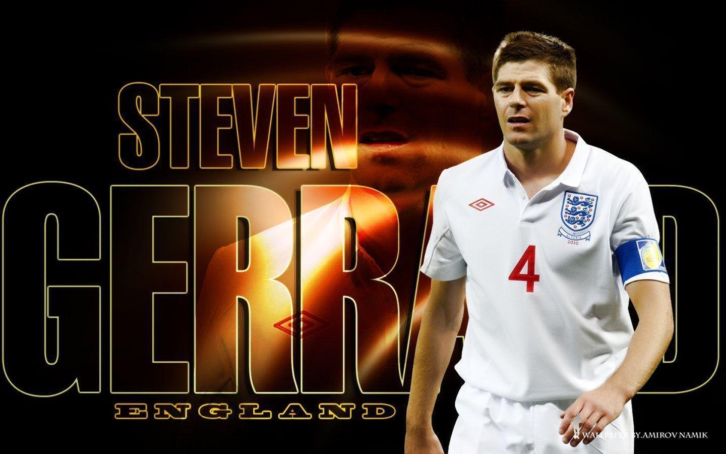 1440x900 Steven Gerrard Wallpaper, Desktop