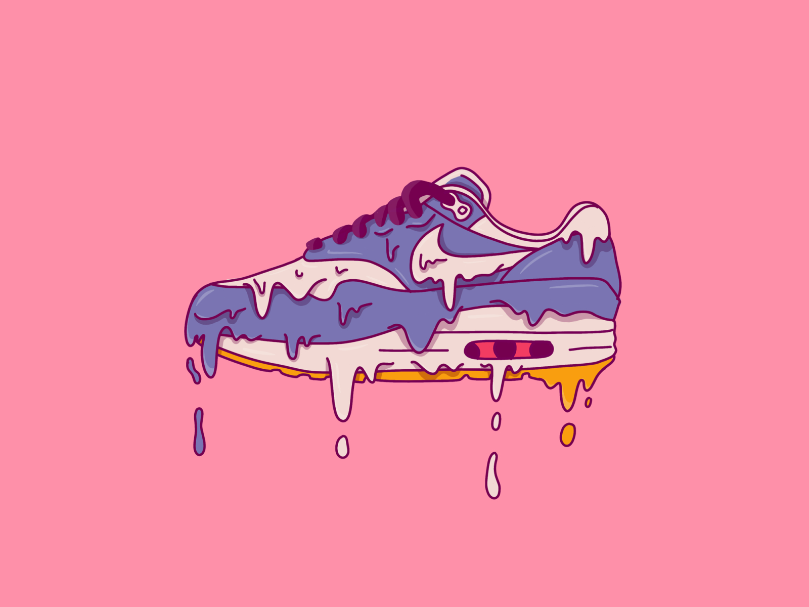 1600x1200 Wallpaper Drippy Nike Logowalpaperlist.com, Desktop