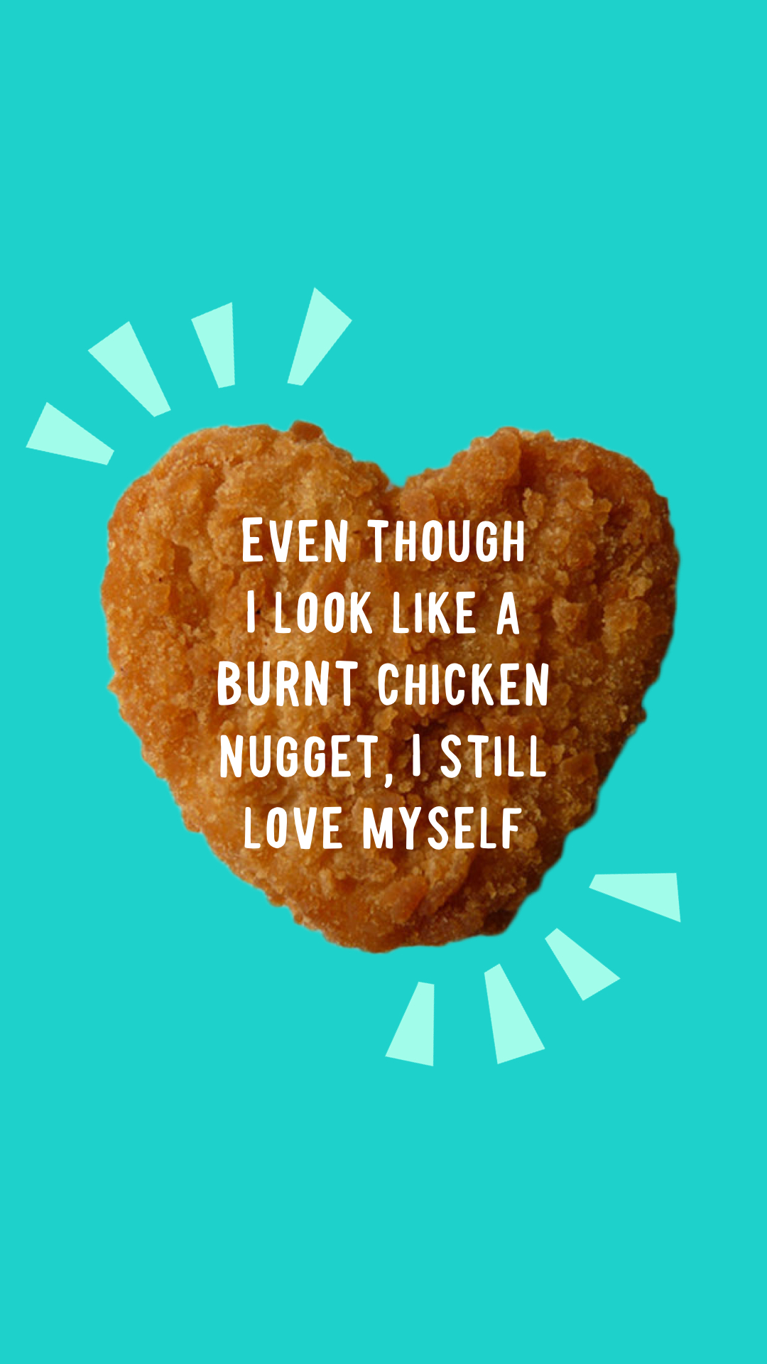 1080x1920 Vine wallpaper burnt chicken nugget. Chicken nuggets, Chicken, Nugget, Phone