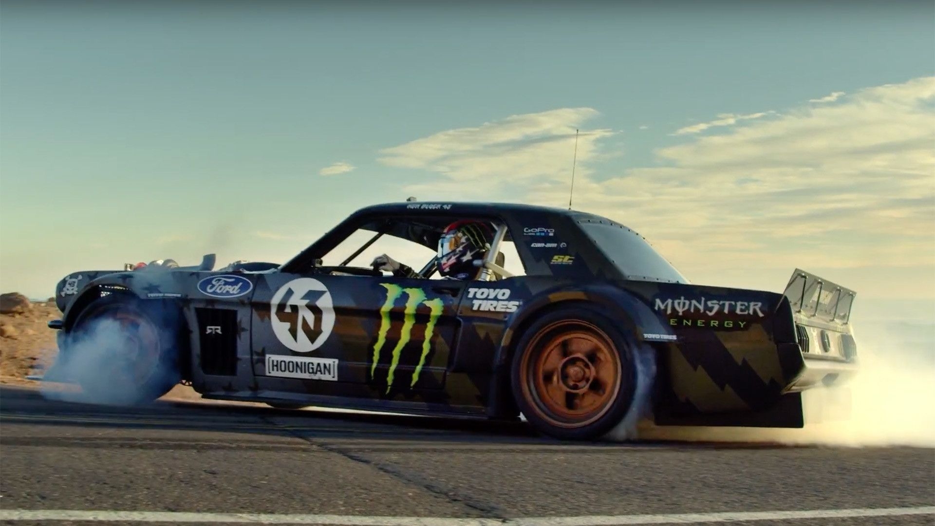 1920x1080 Ken Block Drops Climbkhana Trailer, Featuring The 400 Hp Ken Block Mustang, Desktop