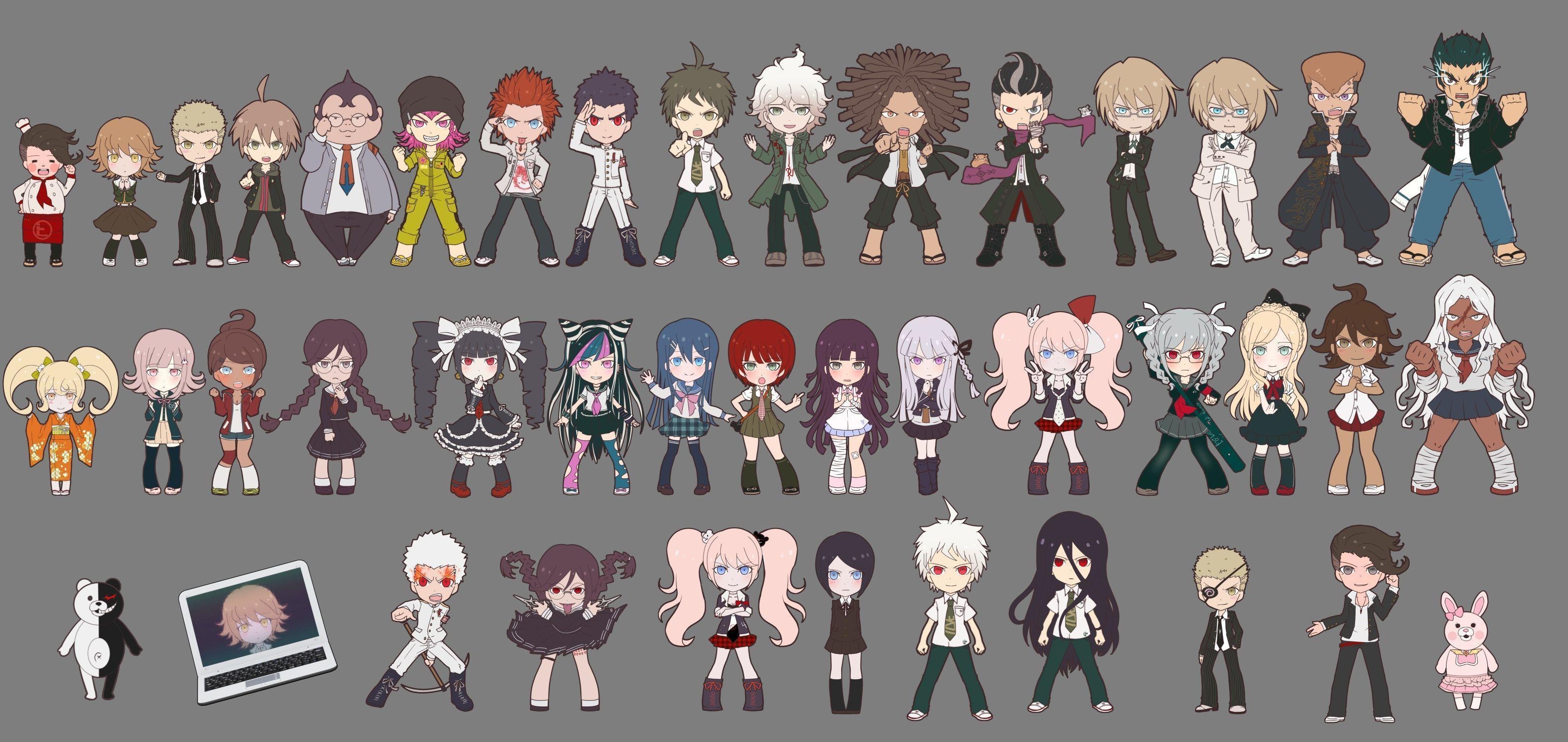 3170x1500 Danganronpa. Full HD Widescreen wallpaper for desktop, Dual Screen