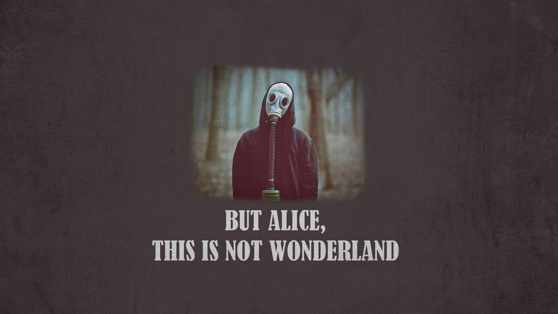 1920x1080 gas masks, Alice in Wonderland, Apocalyptic HD Wallpaper / Desktop and Mobile Image & Photo, Desktop