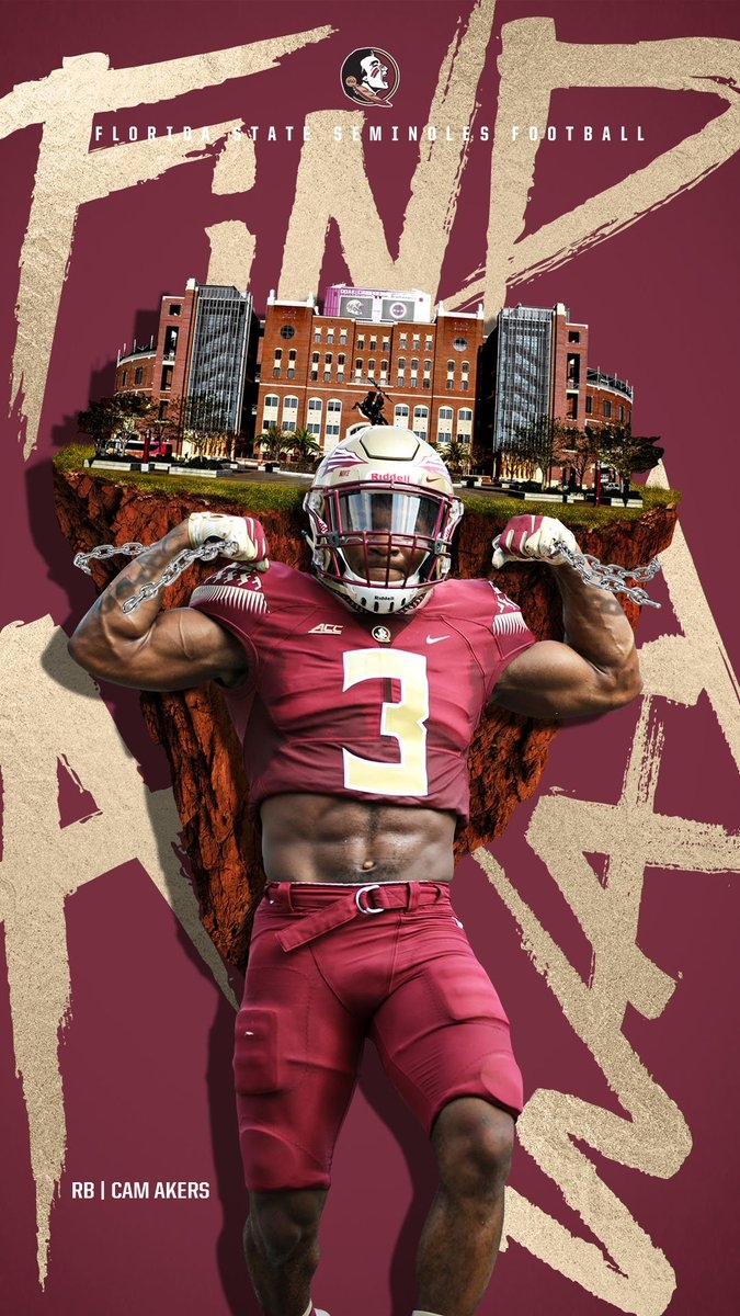 680x1200 FSU Football's #WallpaperWednesday, Phone