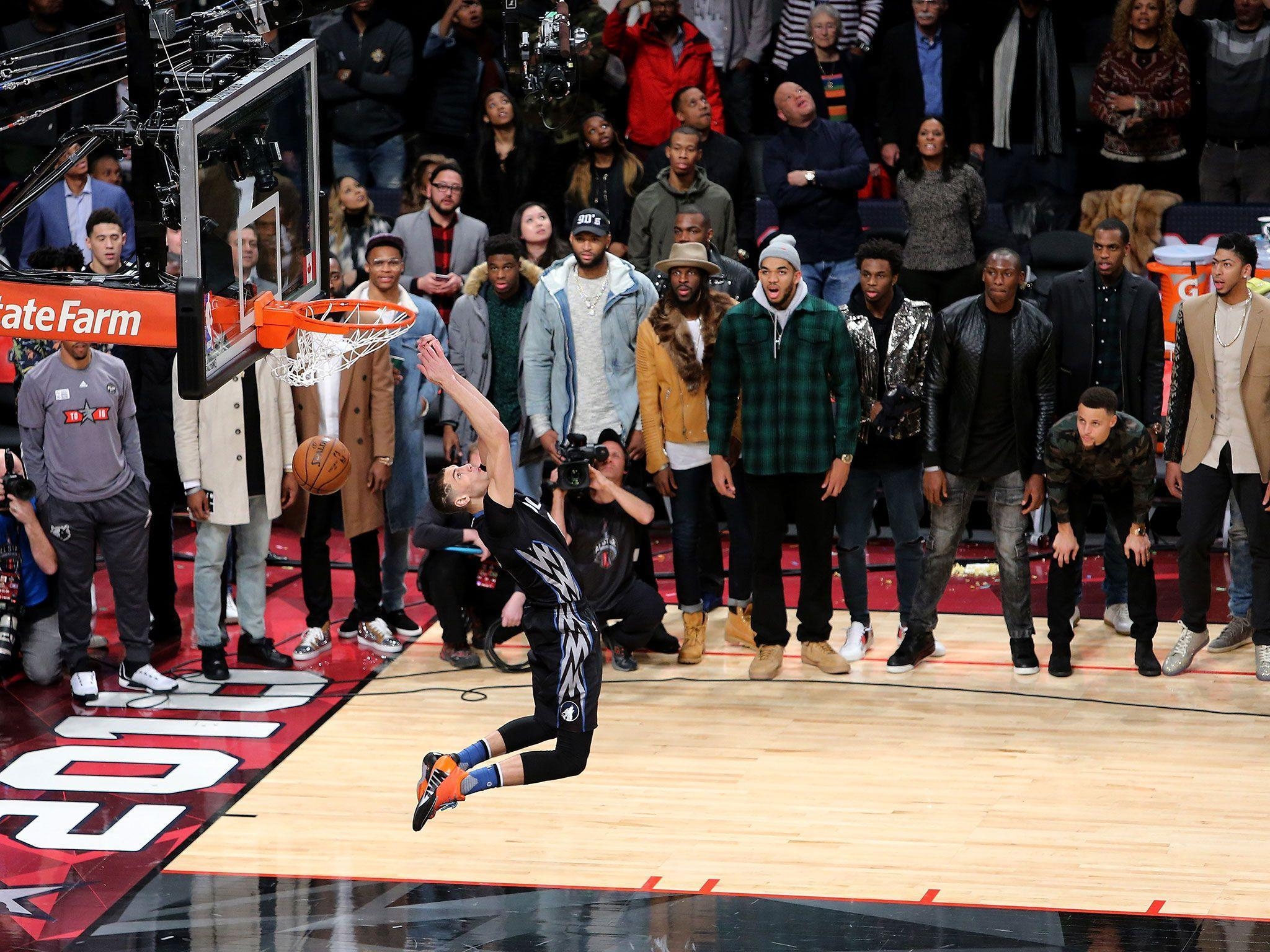 2050x1540 Slam Dunk contest 2016: Zach LaVine beats Aaron Gordon to retain, Desktop