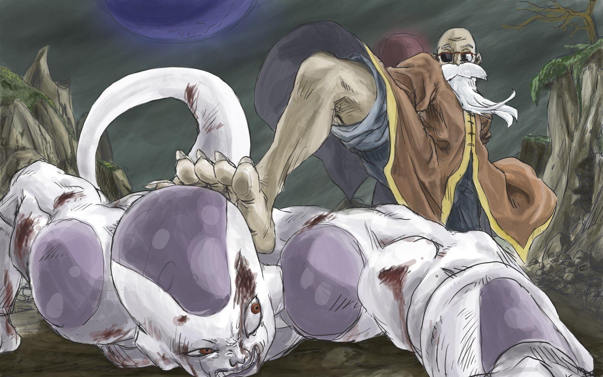 1920x1200 Frieza Vs Master Roshi Dragon Ball Wallpaper Wallpaper, Desktop