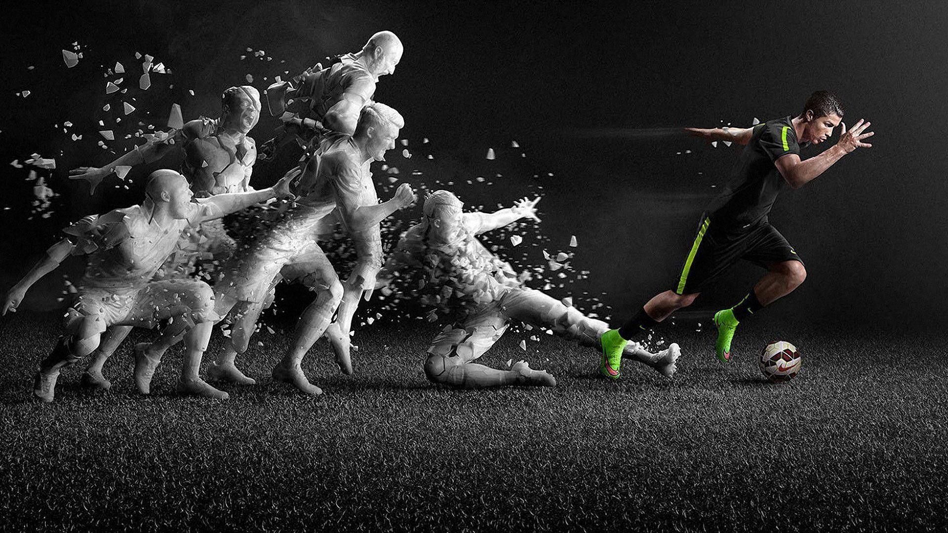 1920x1080 Cristiano Ronaldo Wallpaper Nike Mercurial 2018, Desktop