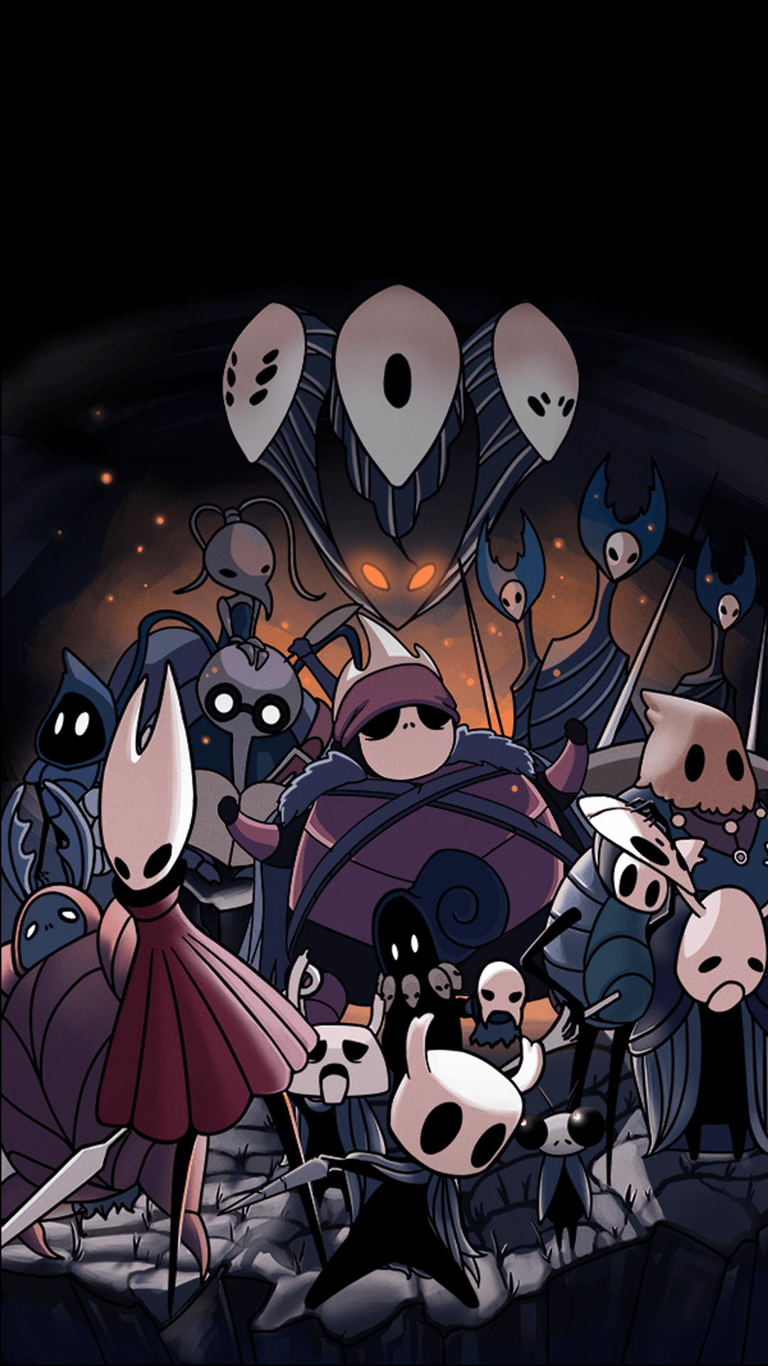 1080x1920 Hollow Knight Cast iPhone Wallpaper, Phone