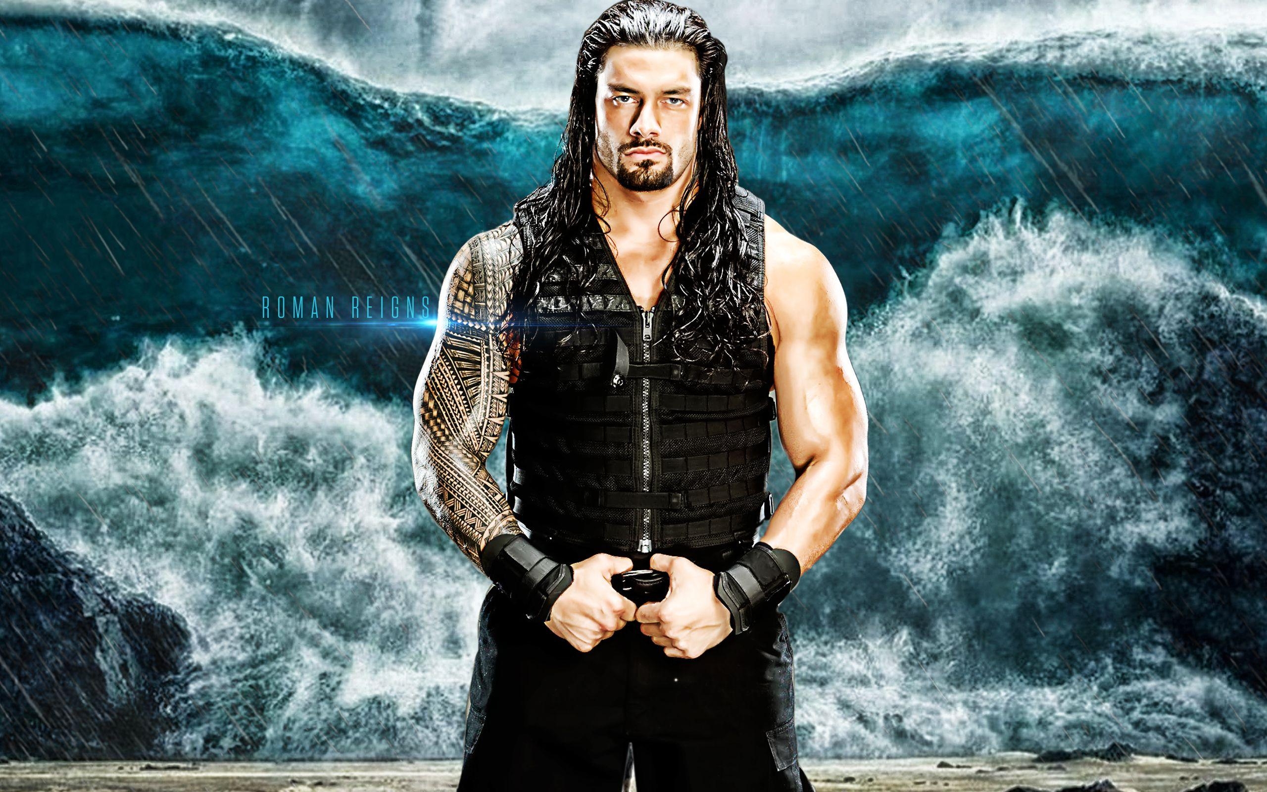 2560x1600 Roman Reigns. WWE Wallpaper Work, Desktop