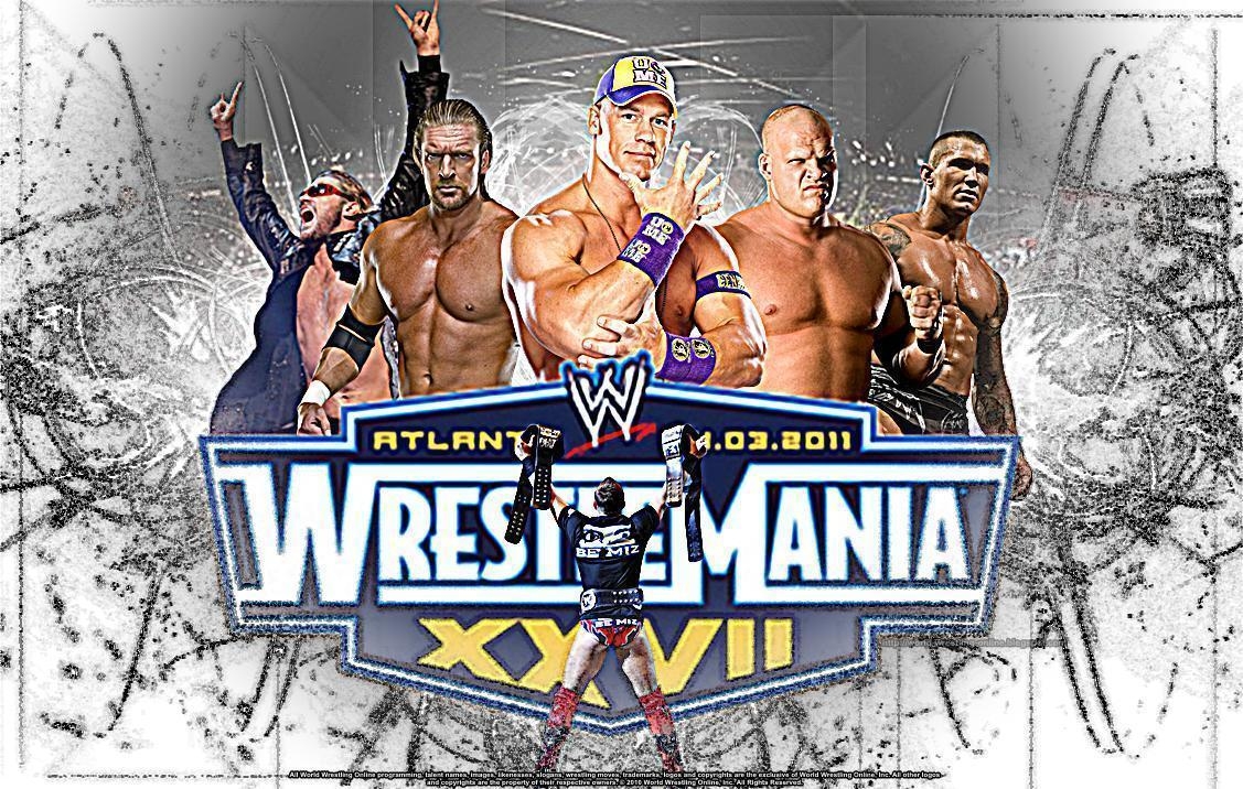 1130x720 image For > Wrestlemania 27 Poster, Desktop