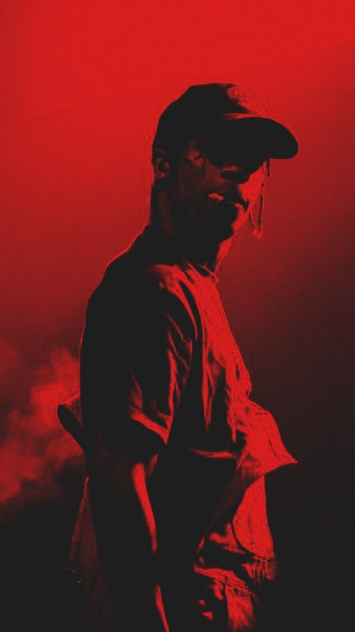 720x1280 Red Aesthetic Wallpaper Rapper, Phone