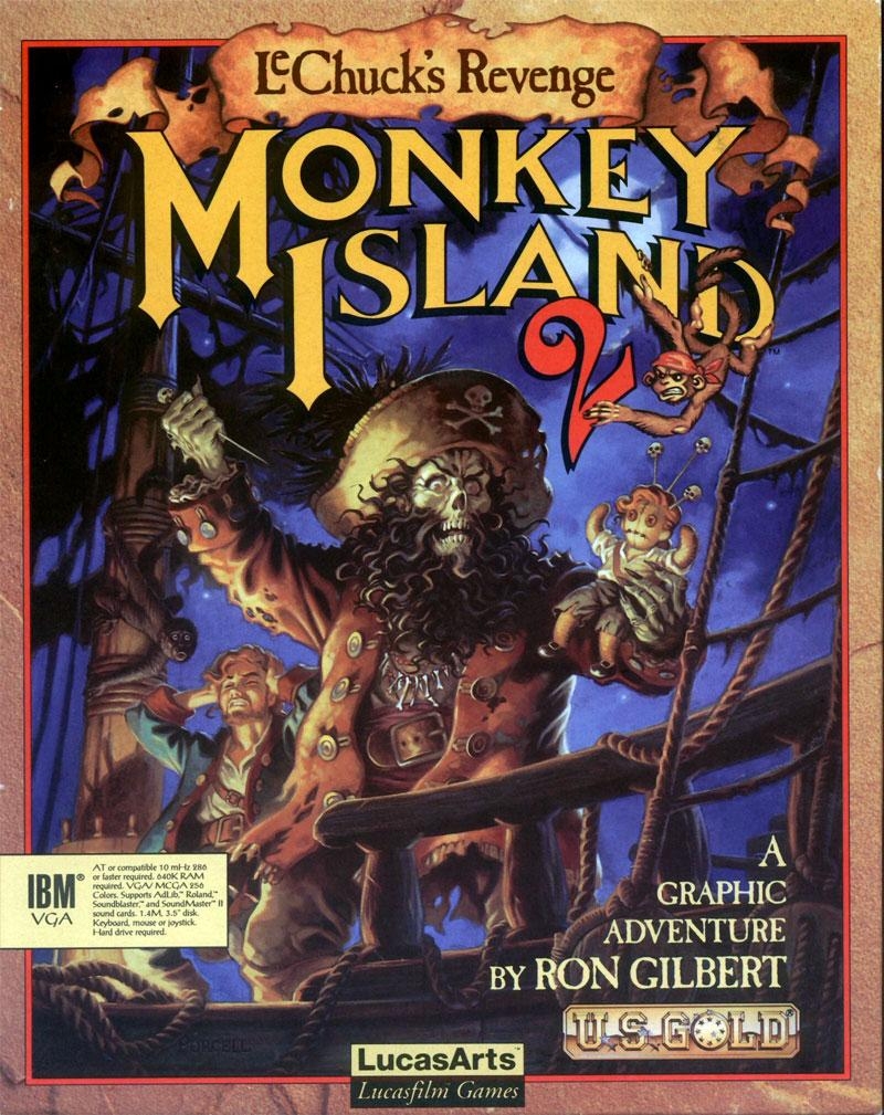 800x1010 Monkey Island 2: LeChuck's Revenge Windows, Mac, DOS game, Phone