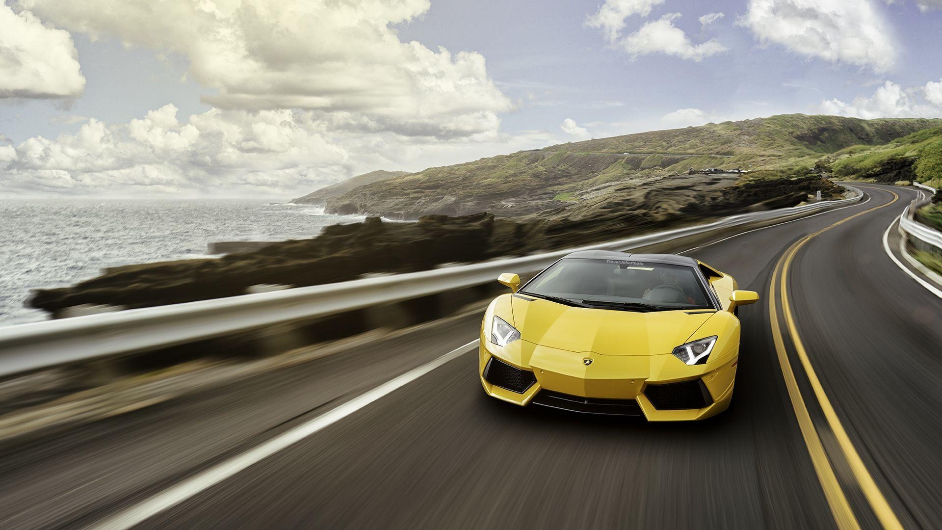 1920x1080 Hd Wallpaper Of Lamborghini Aventador Sv, Desktop