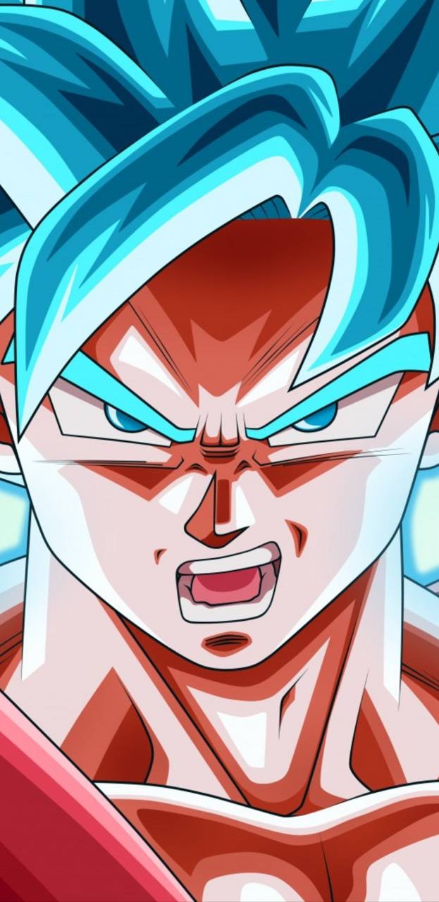 630x1280 Super Saiyan Goku wallpaper, Phone