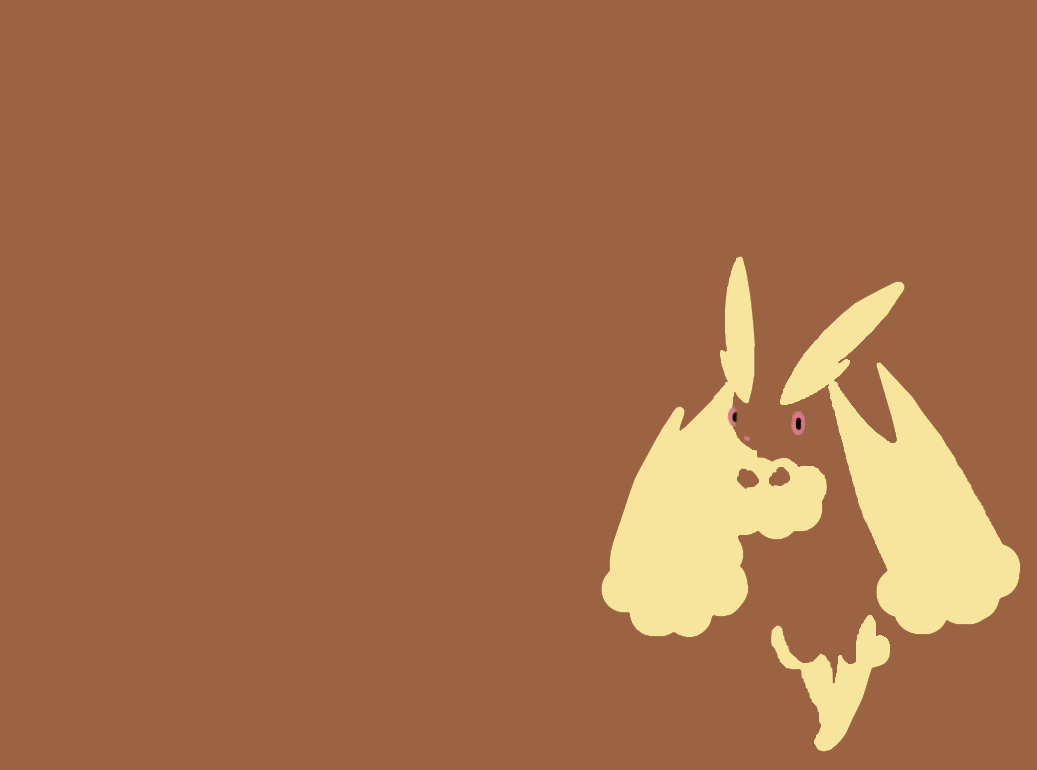 1040x770 Lopunny Wallpaper 01, Desktop