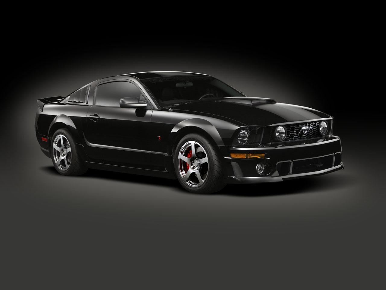 1280x970 Black Mustang GT Wallpaper, Desktop