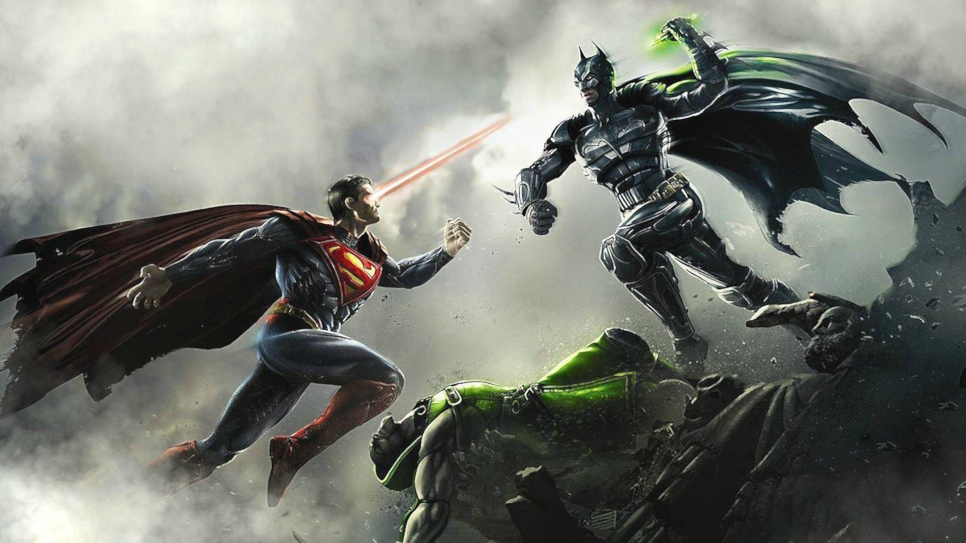 1920x1080 In light of the Batman vs Superman movie, here's a sick wallpaper, Desktop