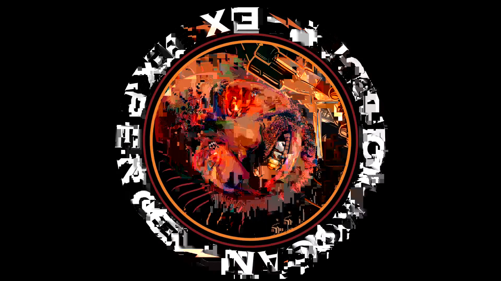 1600x900 Joe Rogan logo glitched out, Desktop