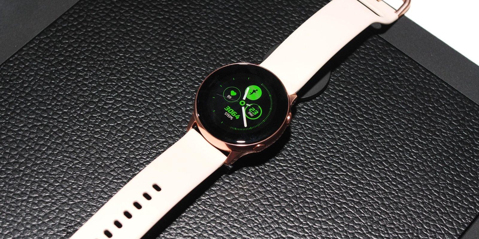 1600x800 Samsung Galaxy Watch Active Hands On: Minimal Excellence, Dual Screen