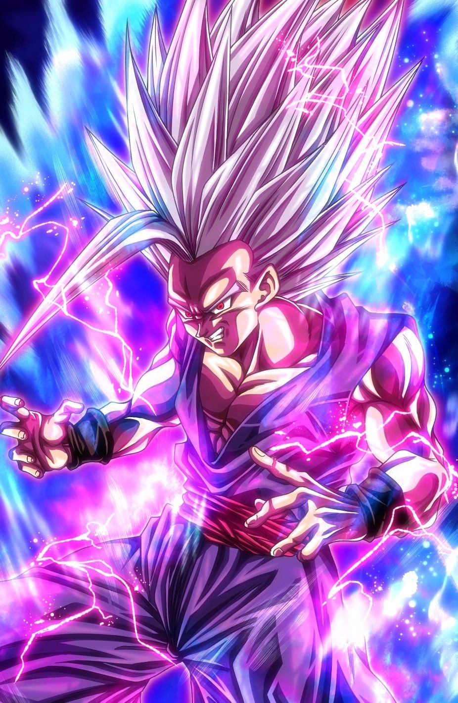 930x1420 Gohan Beast. Dragon ball super, Dragon ball image, Dragon ball super wallpaper, Phone