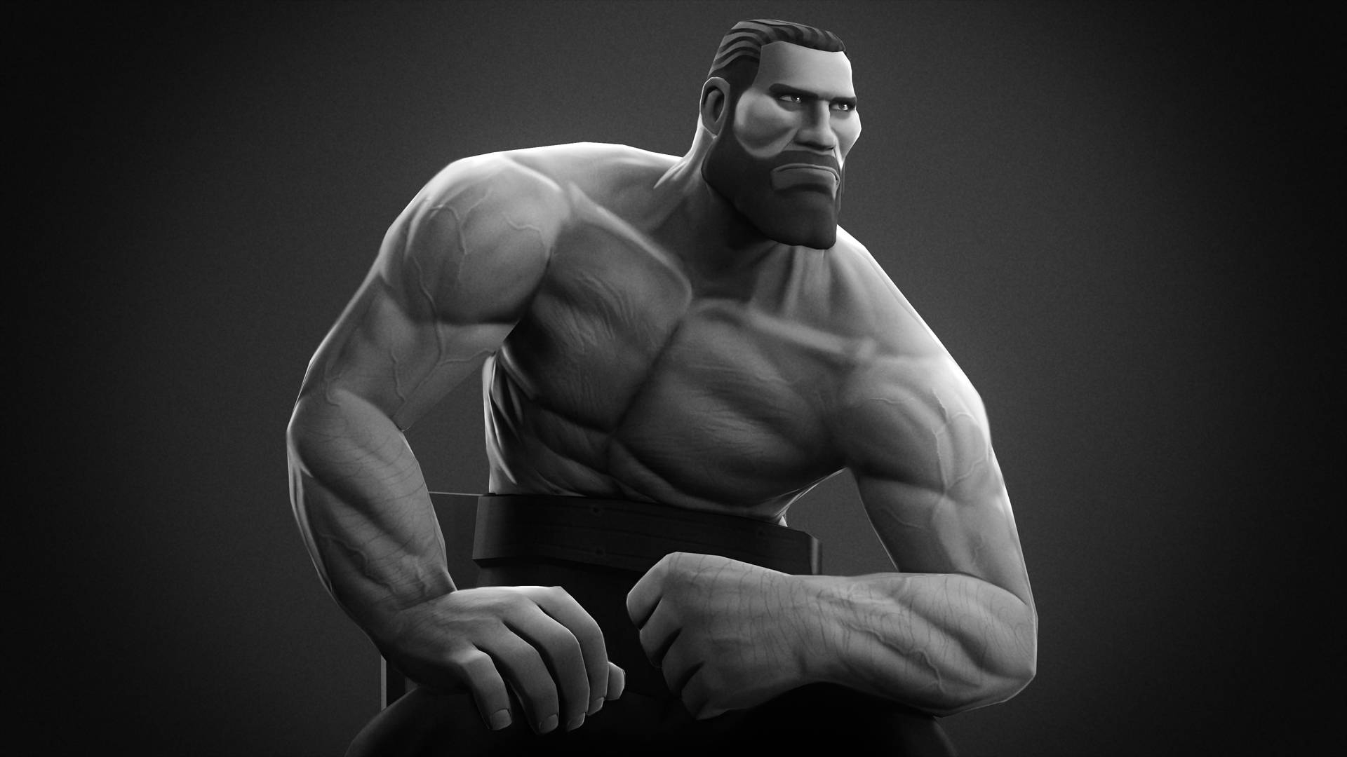 1920x1080 Download Giga Chad Clash Of Clans Portrait Wallpaper, Desktop