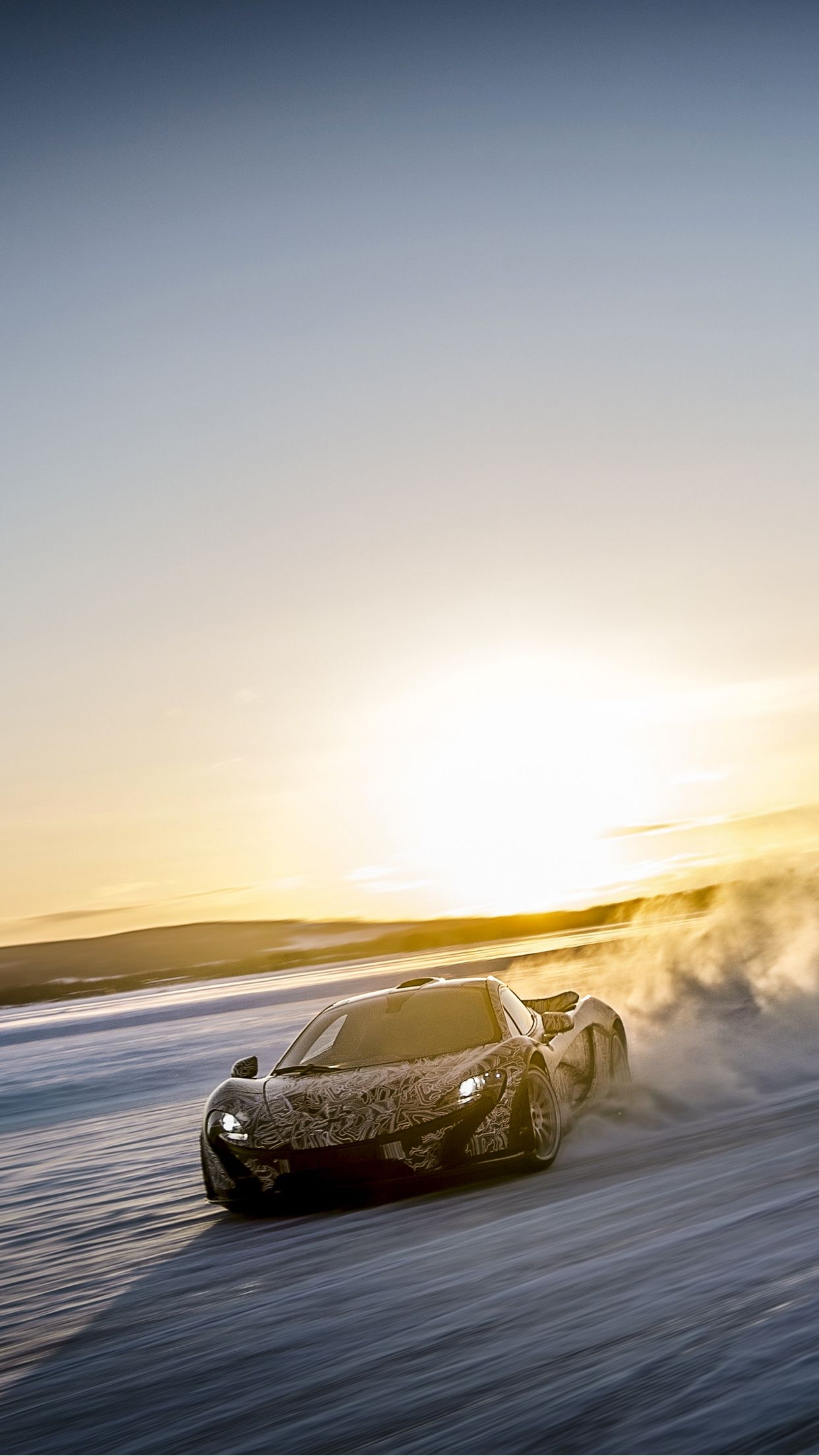 1250x2210 McLaren P1 Winter Wallpaper for iPhone Pro Max, X, 6, Phone