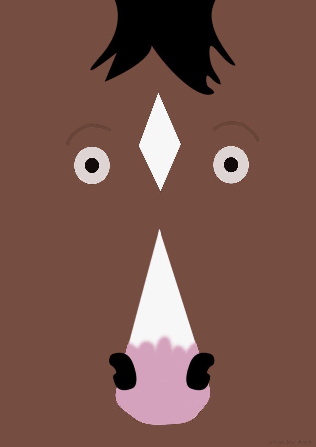 1030x1450 Bojack Horseman Minimalist, Phone