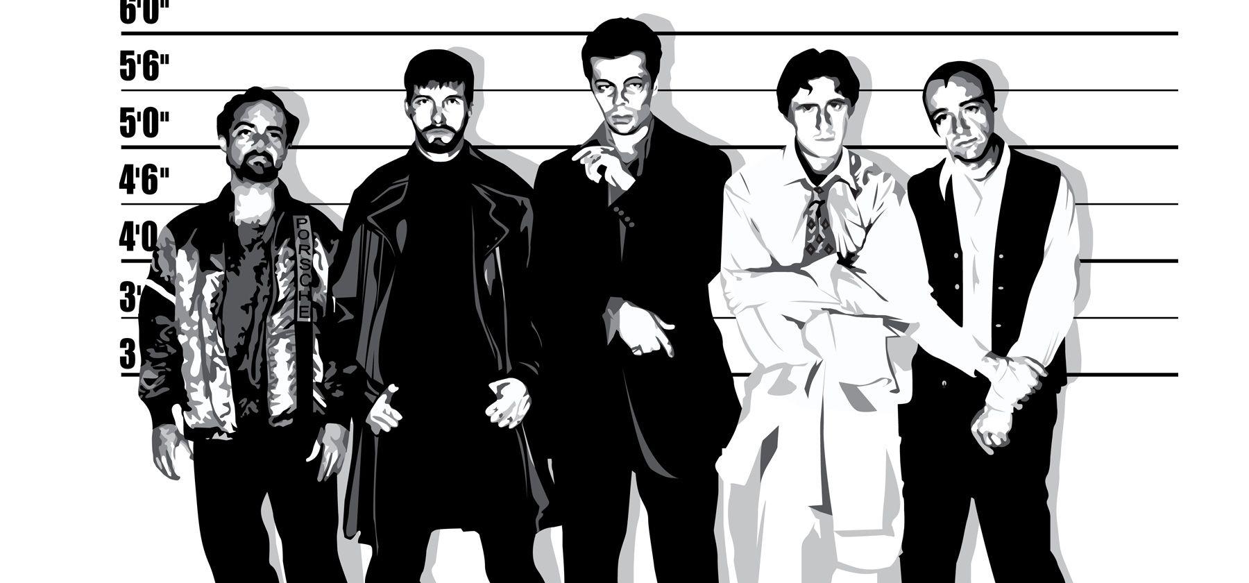 1800x840 Usual Suspects « Movie Art Prints, Dual Screen