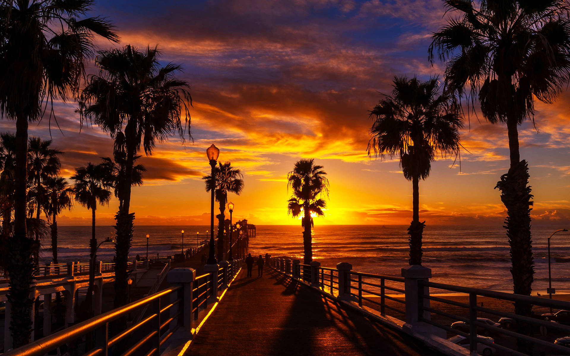 1920x1200 San Diego California Sunset Wallpaper, Desktop