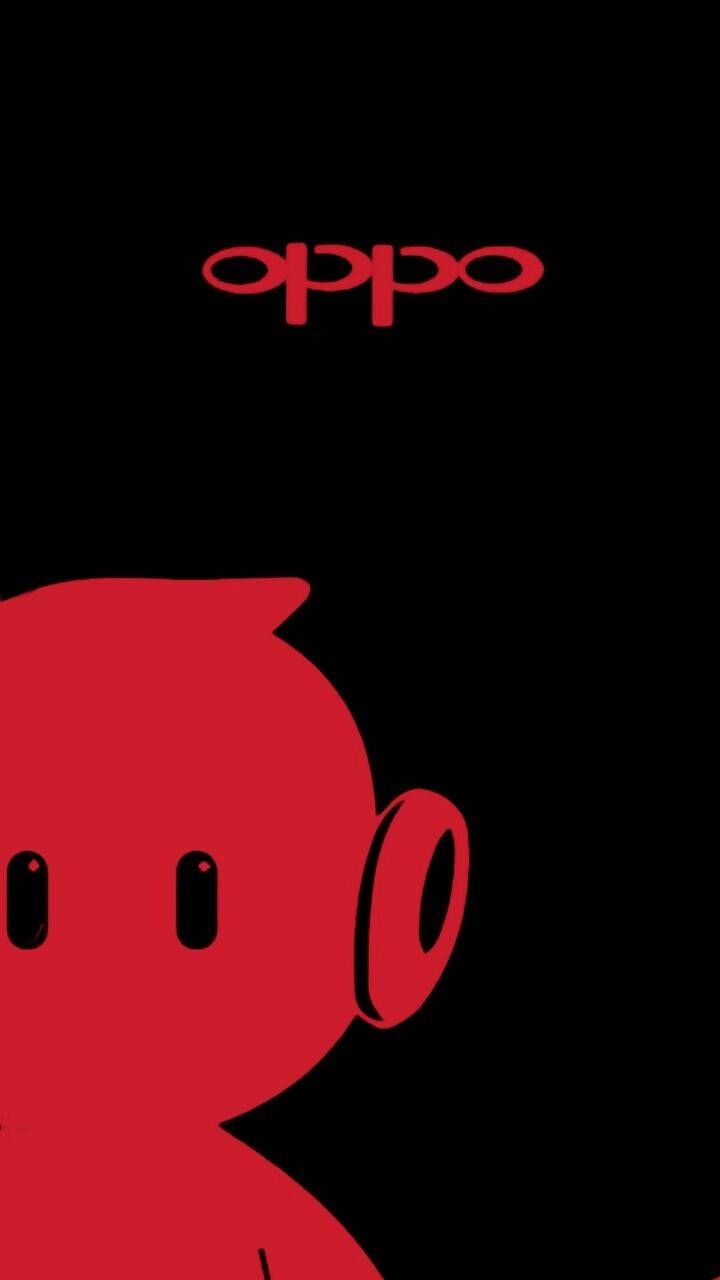 720x1280 Oppo logo red zone wallpaper, Phone