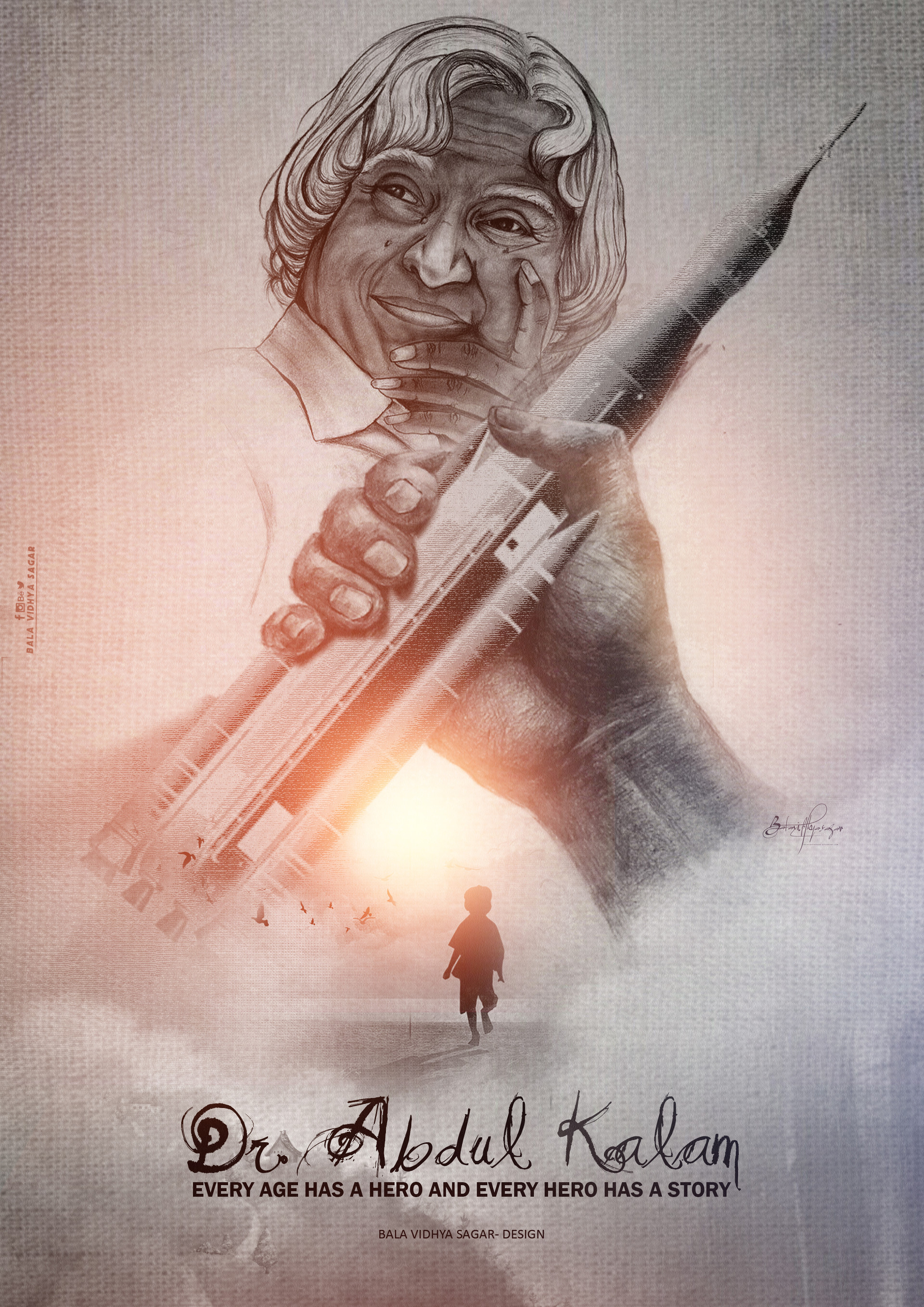 1920x2720 Art tribute to Dr. A.P.J. Abdul kalam sir., Bala Vidhya Sagar, Phone