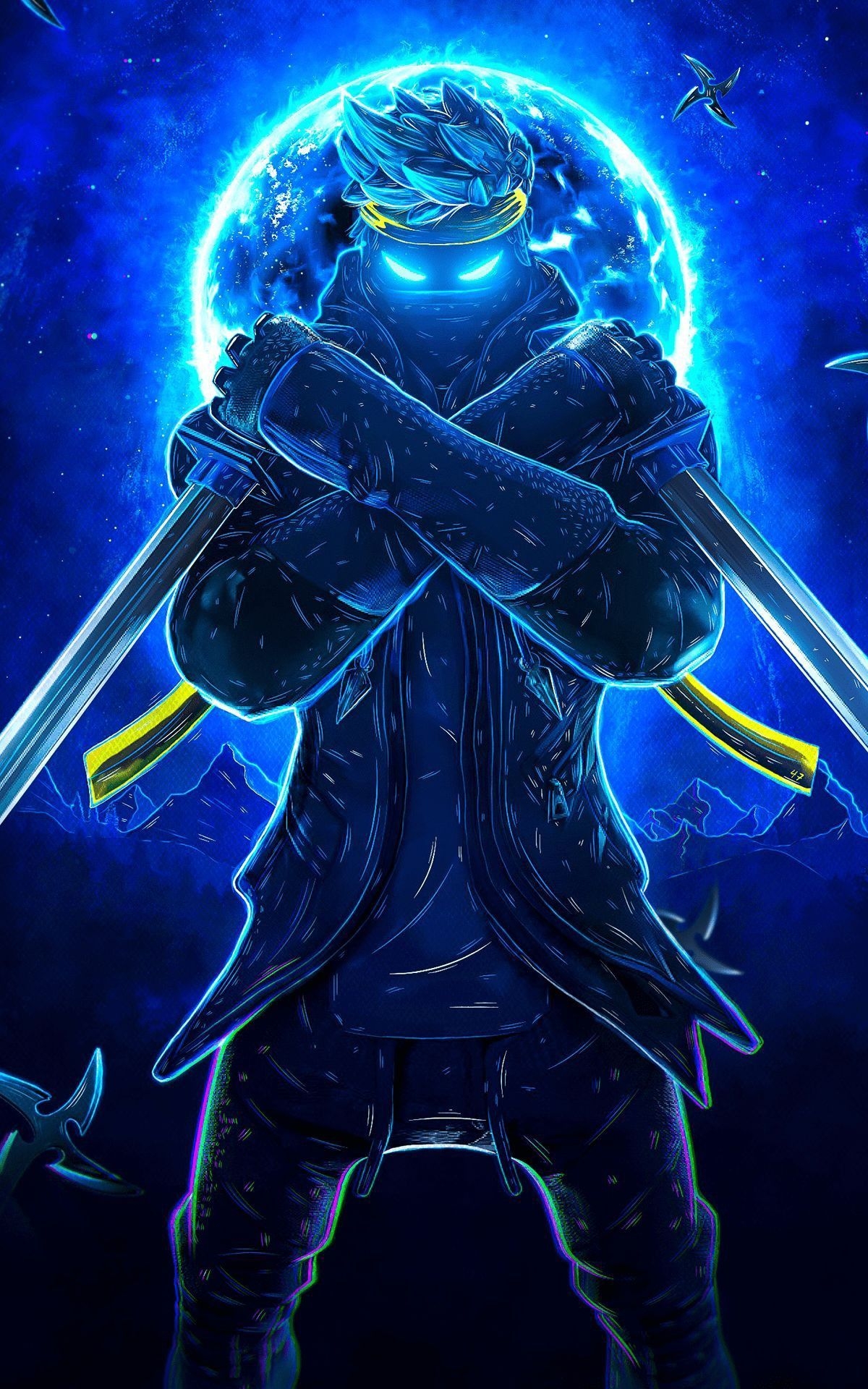 1200x1920 Игровые арты. Ninja wallpaper, Art logo, Superhero wallpaper, Phone