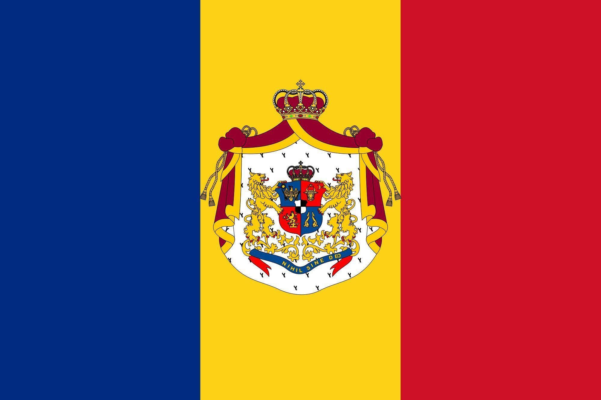 2000x1340 HD 2000px Romanian Army Flag 1872 Official Model HD Picture, Desktop