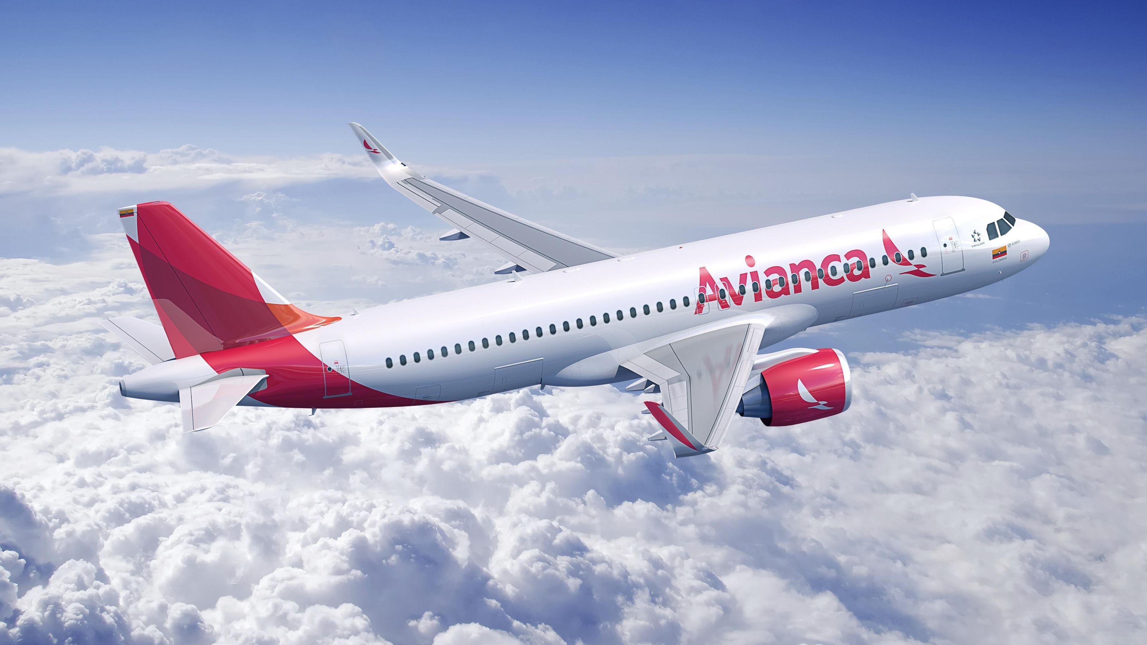 3840x2160 Avianca Airbus A320 wallpaper, Desktop