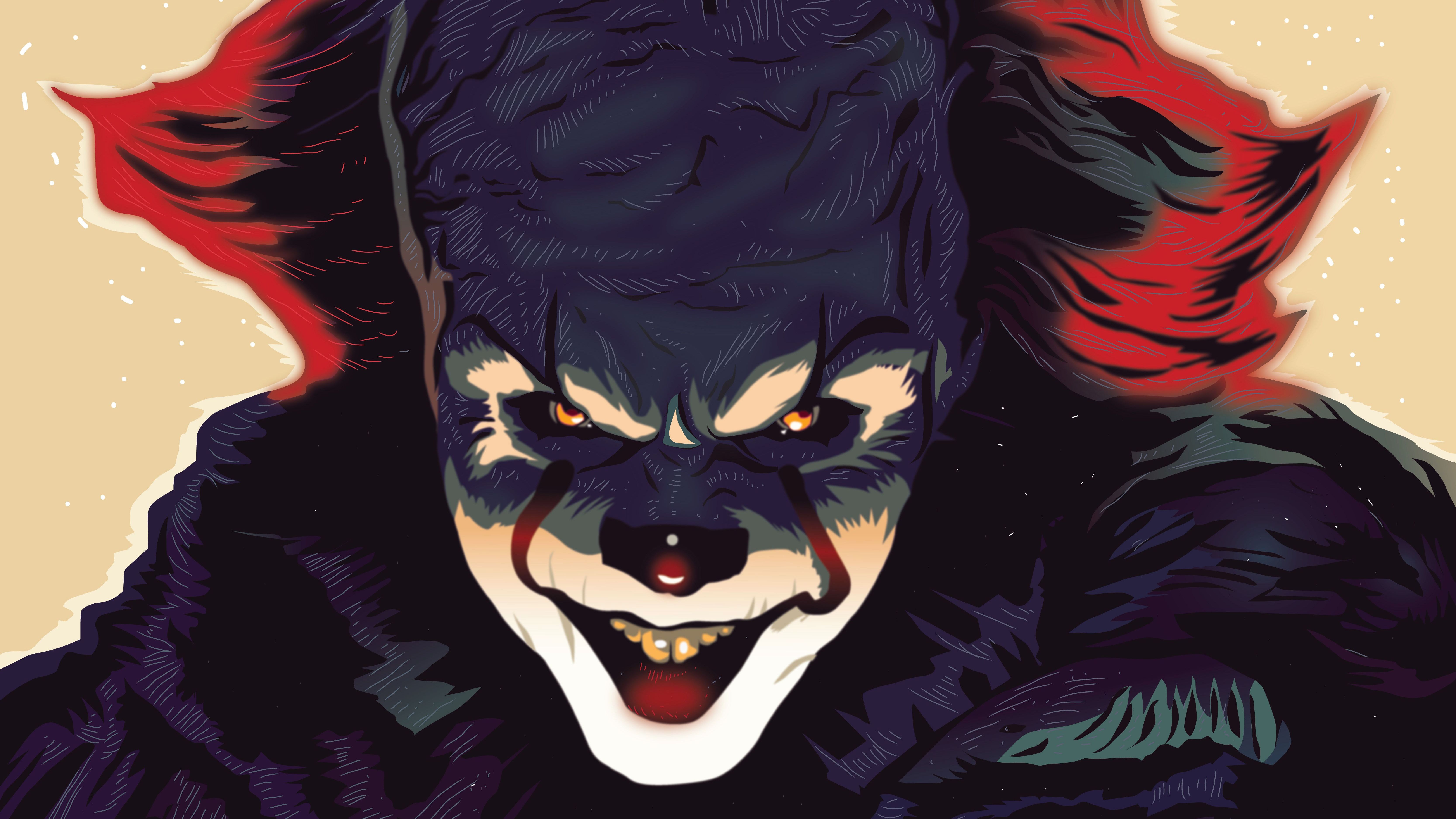 6670x3760 Wallpaper of It, Movie, Art, Clown background & HD image, Desktop