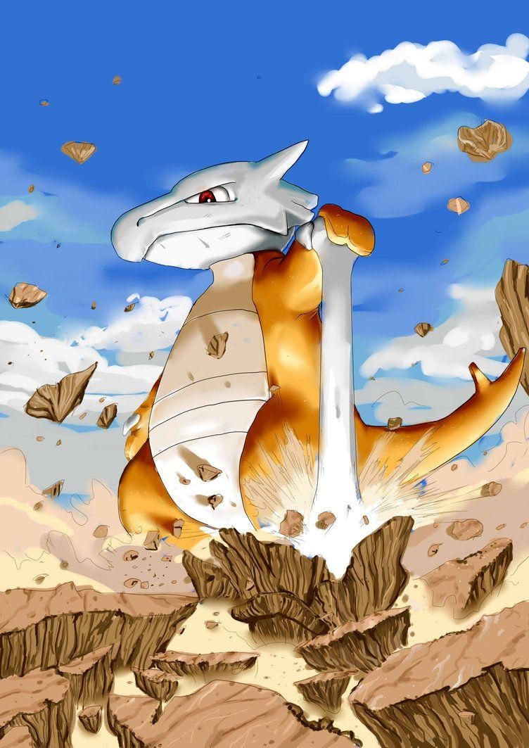 760x1070 Mobile Marowak Wallpaper. Full HD Picture, Phone