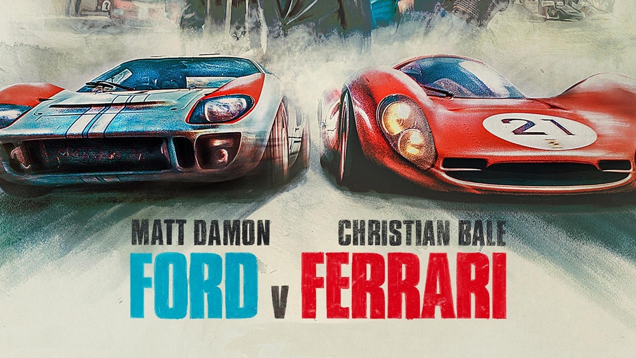 2050x1160 Ford v Ferrari”: How Much the Stars Drove, Info on the Cars, Desktop